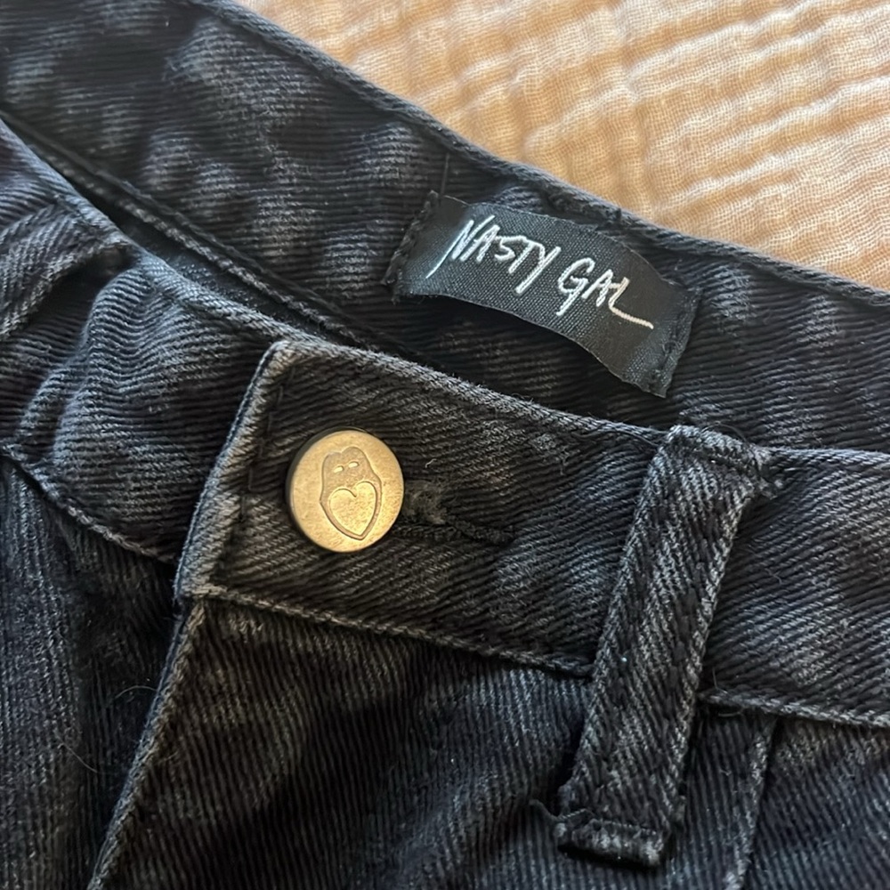 NASTY GAL HIGH RISE JEANS - Picture 6 of 6